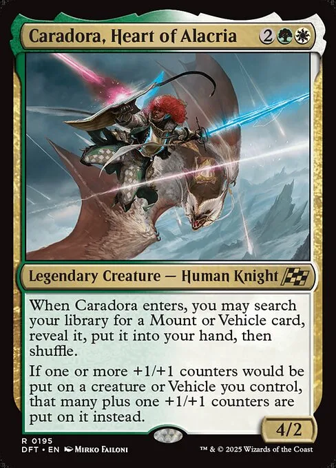 Caradora, Heart of Alacria · Aetherdrift 195/553