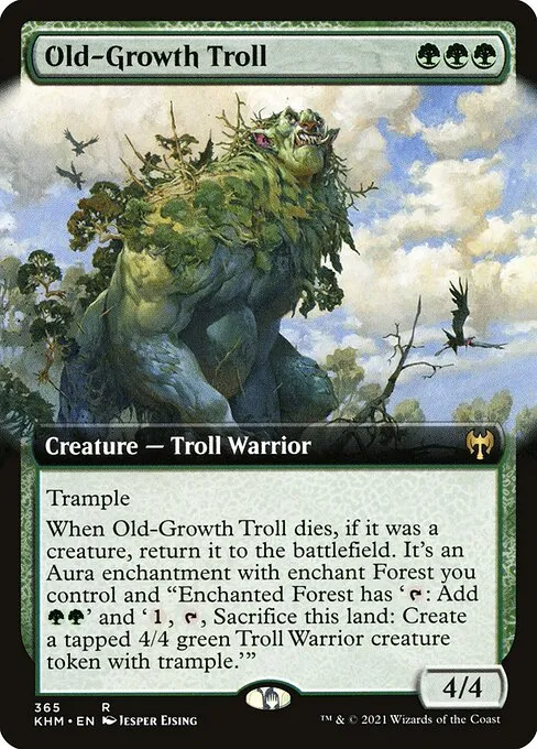 Old-Growth Troll · Kaldheim 365/425