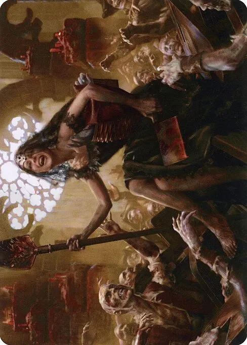 Gisa, Glorious Resurrector // Gisa, Glorious Resurrector · Midnight Hunt Art Series 35/81