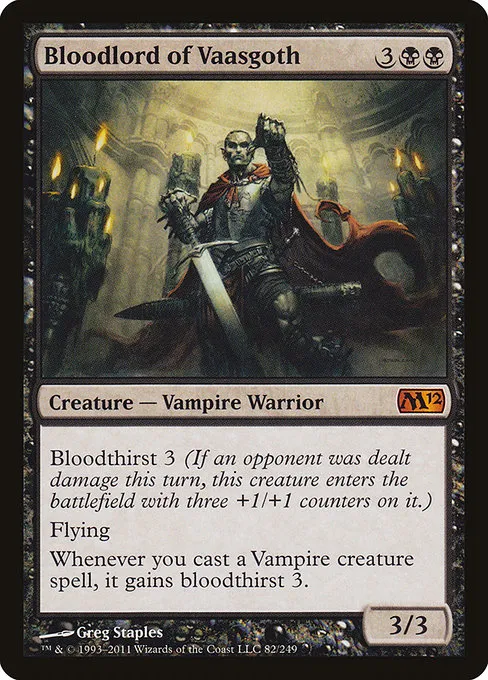 Bloodlord of Vaasgoth · Magic 2012 82/249