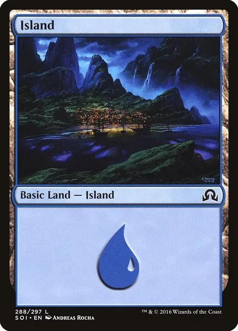 Island · Shadows over Innistrad 288/302