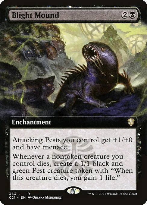 Blight Mound · Commander 2021 363/409