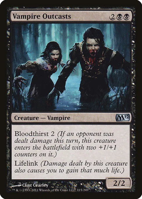 Vampire Outcasts · Magic 2012 115/249