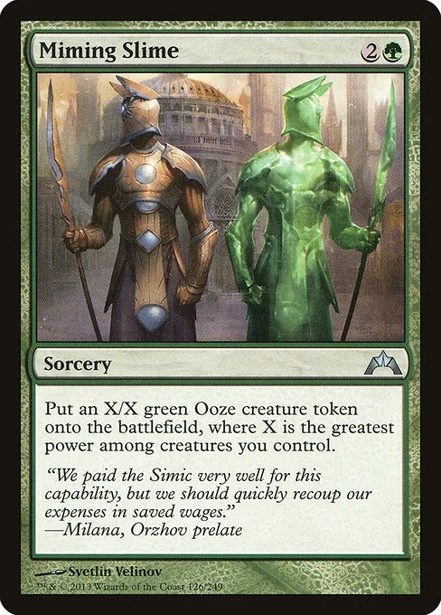 Miming Slime · Gatecrash 126/249