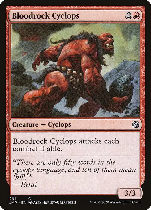 Bloodrock Cyclops · Jumpstart 297/497