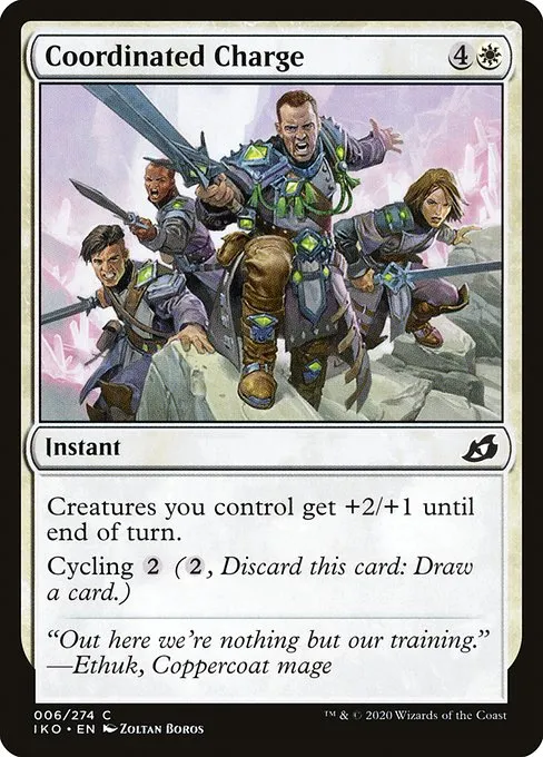 Coordinated Charge · Ikoria: Lair of Behemoths 6/390