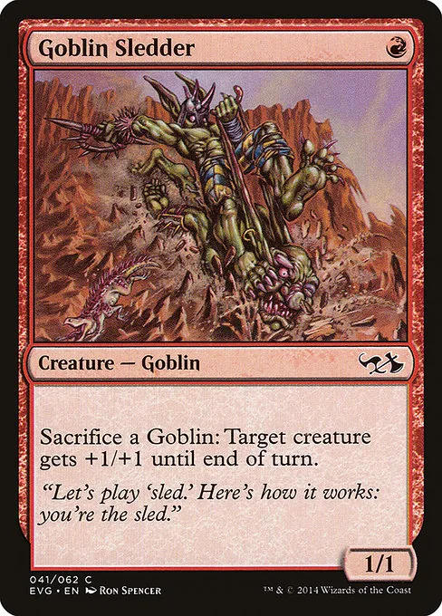 Goblin Sledder · Duel Decks Anthology: Elves vs. Goblins 41/62