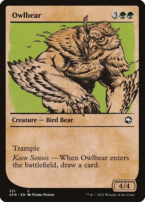 Owlbear · Adventures in the Forgotten Realms 331/424