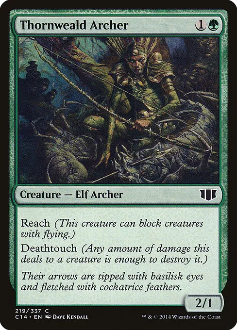 Thornweald Archer · Commander 2014 219/337
