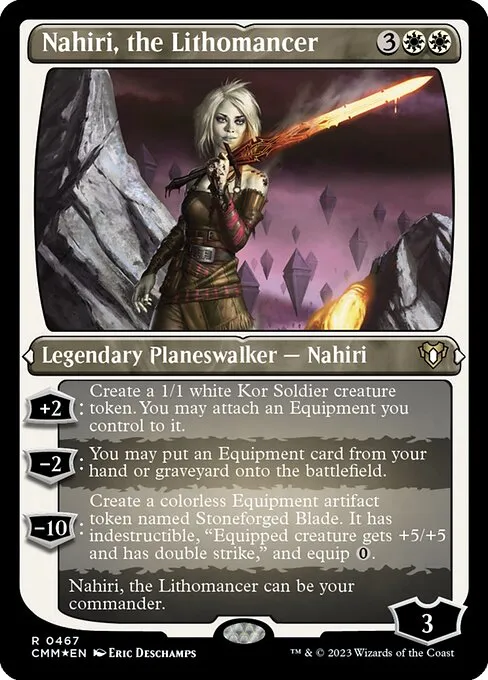 Nahiri, the Lithomancer · Commander Masters 467/1067