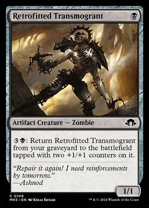 Retrofitted Transmogrant · Modern Horizons 3 106/528