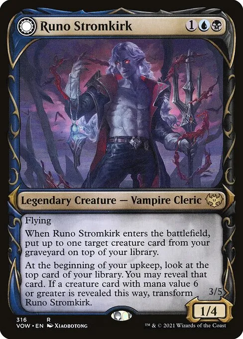 Runo Stromkirk // Krothuss, Lord of the Deep · Innistrad: Crimson Vow 316/423