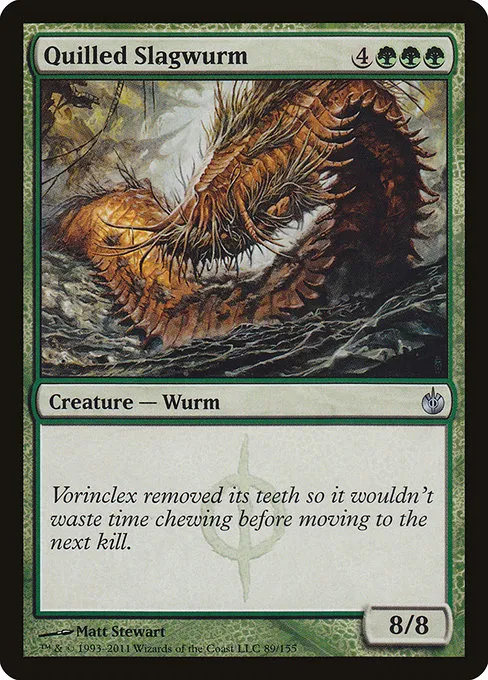 Quilled Slagwurm · Mirrodin Besieged 89/155