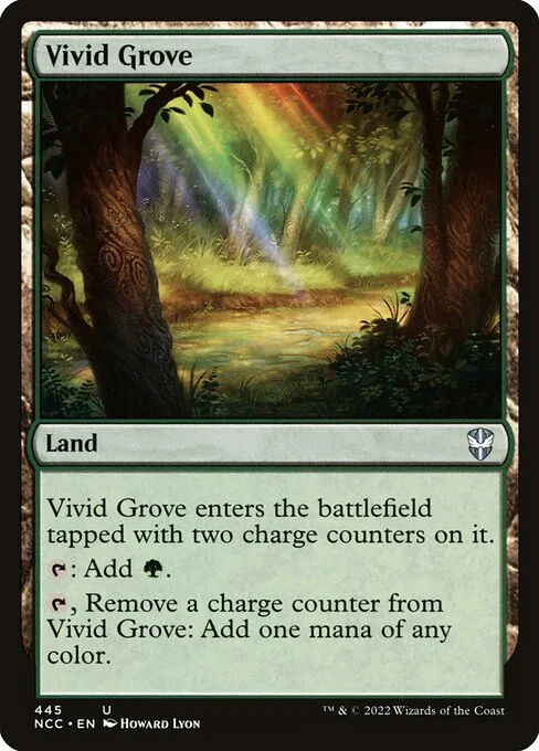 Vivid Grove · New Capenna Commander 445/447