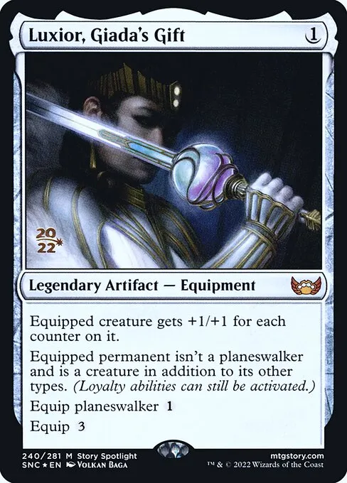 Luxior, Giada's Gift · Streets of New Capenna Promos 240s/161