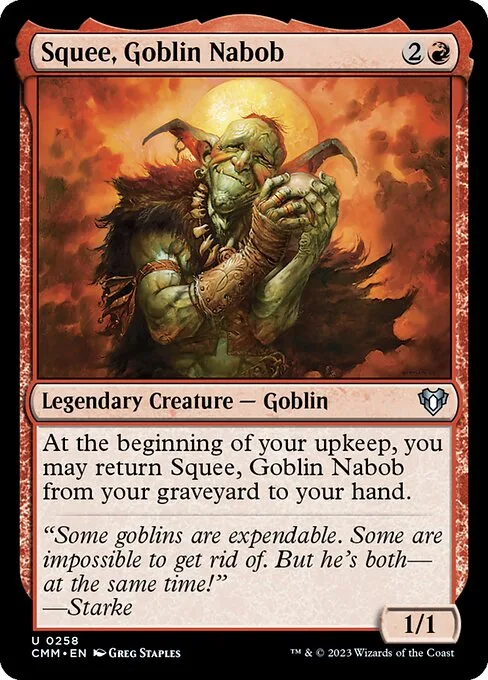 Squee, Goblin Nabob · Commander Masters 258/1067