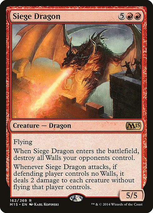 Siege Dragon · Magic 2015 162/284