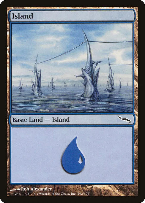 Island · Mirrodin 292/306