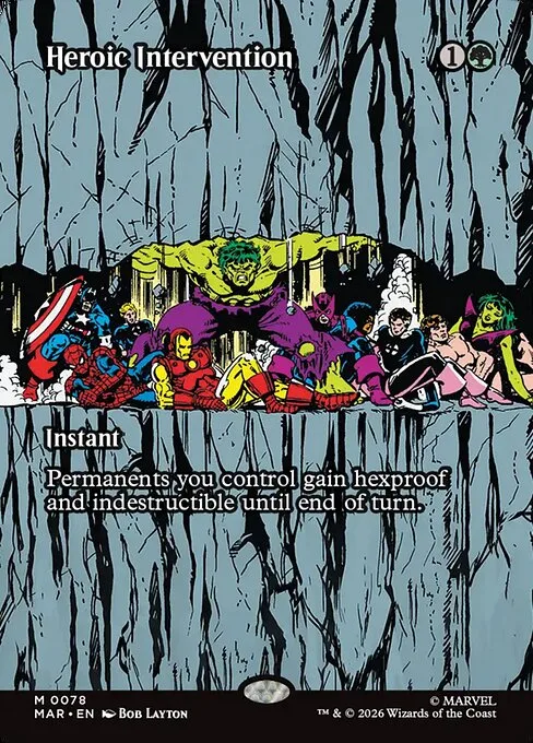 Heroic Intervention · Marvel Universe 78/53
