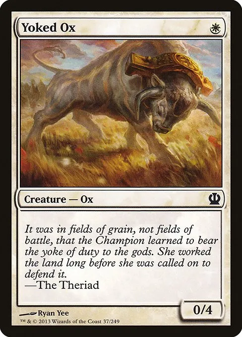 Yoked Ox · Theros 37/249