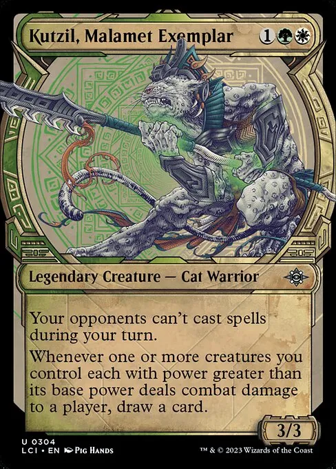 Kutzil, Malamet Exemplar · The Lost Caverns of Ixalan 304/416