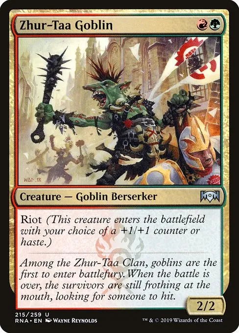 Zhur-Taa Goblin · Ravnica Allegiance 215/273