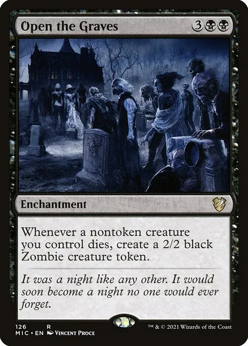 Open the Graves · Midnight Hunt Commander 126/187