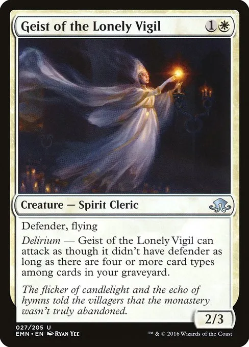 Geist of the Lonely Vigil · Eldritch Moon 27/208