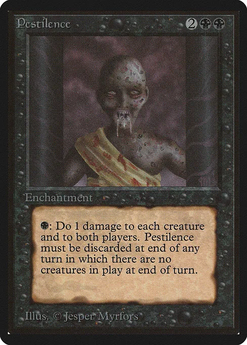 Pestilence · Limited Edition Beta 121/302