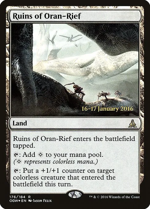 Ruins of Oran-Rief · Oath of the Gatewatch Promos 176s/65