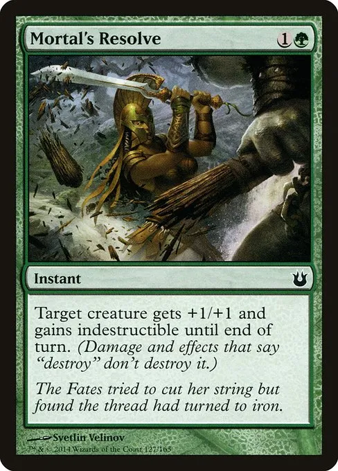 Mortal's Resolve · Born of the Gods 127/165