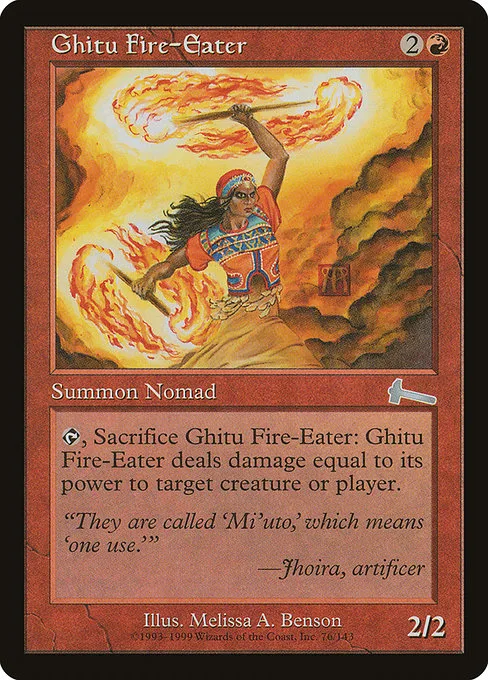 Ghitu Fire-Eater · Urza's Legacy 76/143