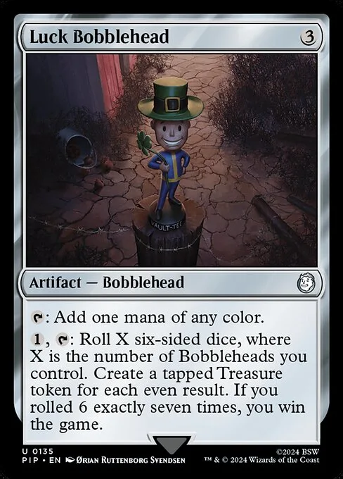 Luck Bobblehead · Fallout 135/1068