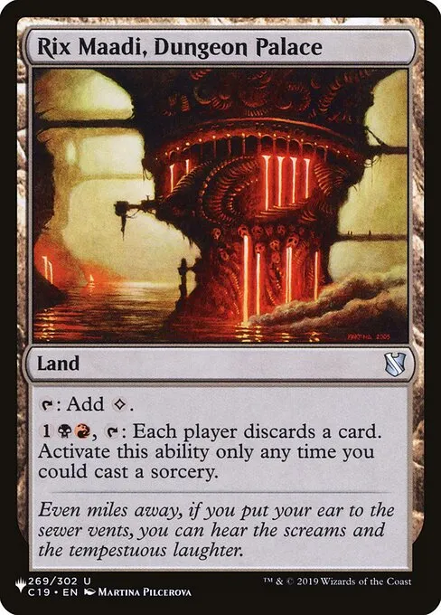Rix Maadi, Dungeon Palace · The List C19-269/5050