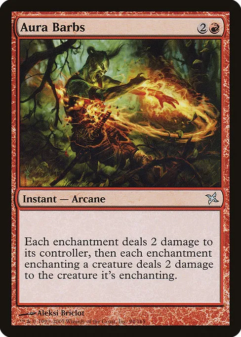 Aura Barbs · Betrayers of Kamigawa 94/165