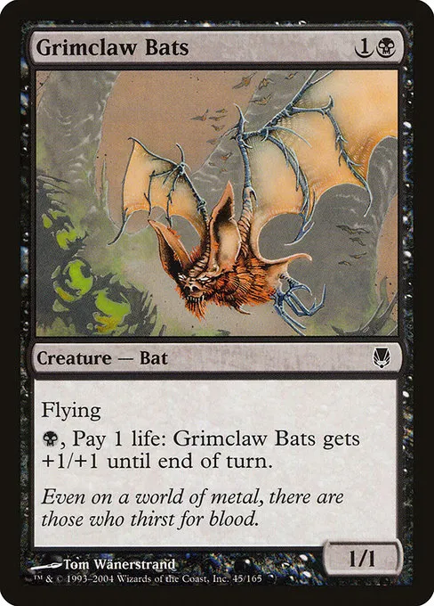 Grimclaw Bats · Darksteel 45/165