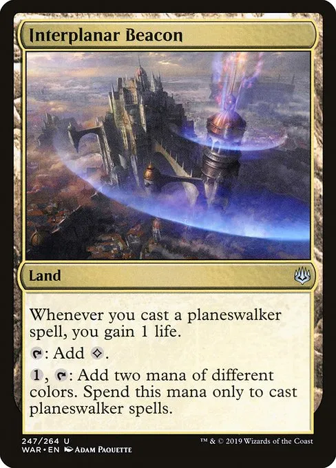 Interplanar Beacon · War of the Spark 247/312