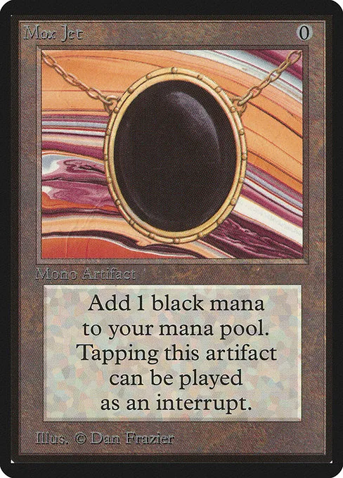 Mox Jet · Limited Edition Beta 263/302