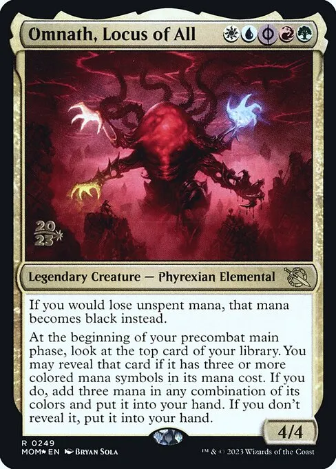 Omnath, Locus of All · March of the Machine Promos 249s/144