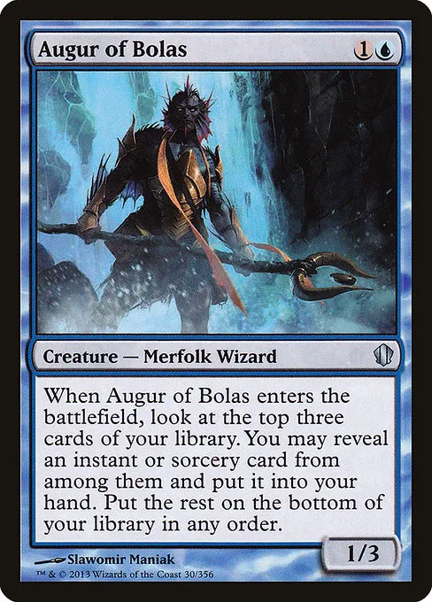 Augur of Bolas · Commander 2013 30/356