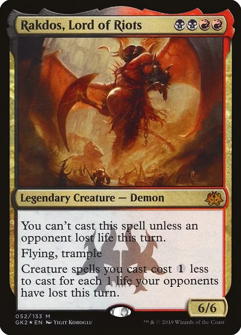 Rakdos, Lord of Riots · RNA Guild Kit 52/133