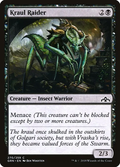 Kraul Raider · Guilds of Ravnica 270/273