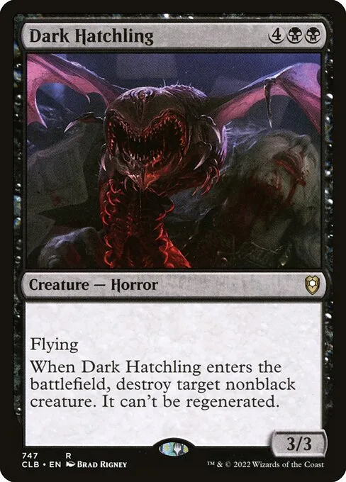 Dark Hatchling · Commander Legends: Battle for Baldur's Gate 747/936