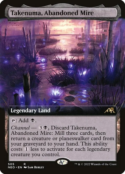 Takenuma, Abandoned Mire · Kamigawa: Neon Dynasty 505/531
