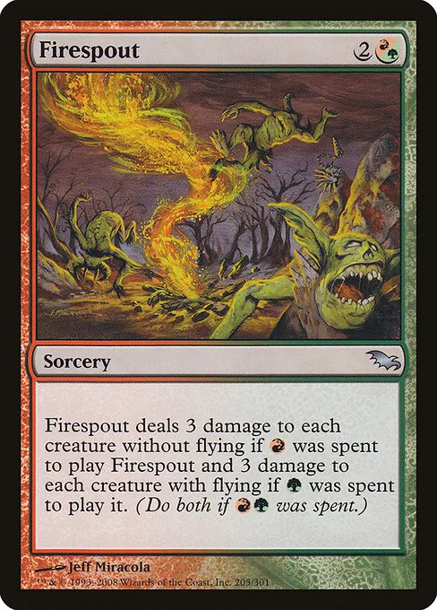 Firespout · Shadowmoor 205/302