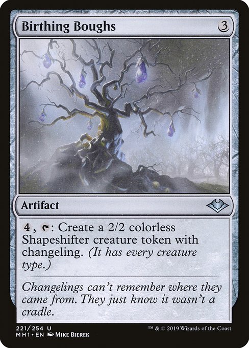 Birthing Boughs · Modern Horizons 221/255