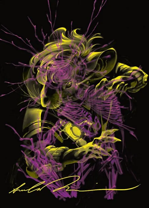 Nashi, Searcher in the Dark // Nashi, Searcher in the Dark · Duskmourn: House of Horror Art Series 43/54