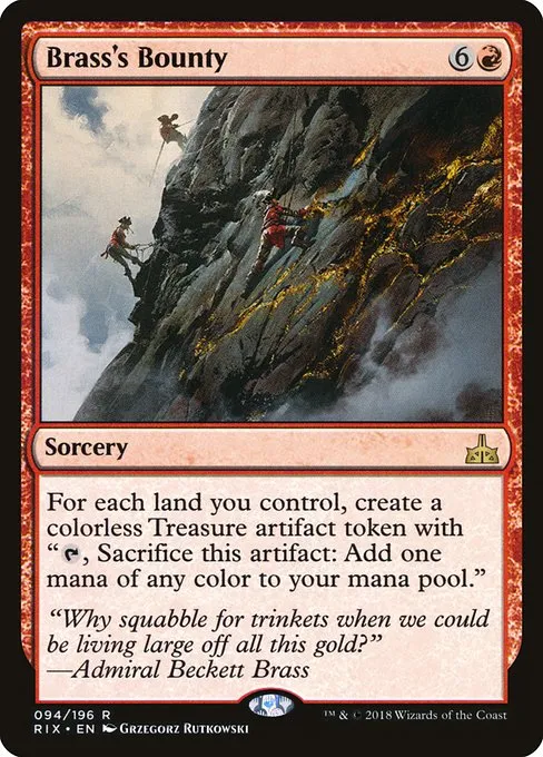 Brass's Bounty · Rivals of Ixalan 94/205