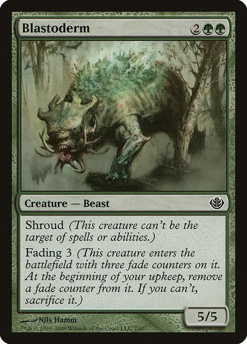 Blastoderm · Duel Decks: Garruk vs. Liliana 7/63