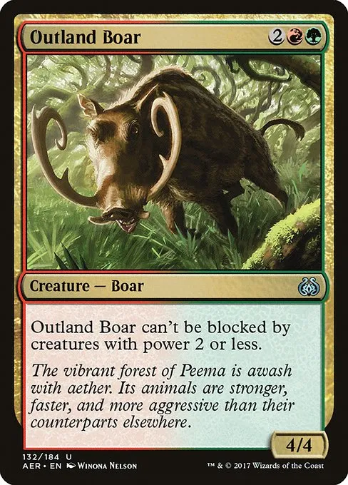 Outland Boar · Aether Revolt 132/197
